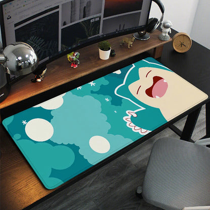 Pokemones Anime Xxl Mousepad Gamer 900X400 Gaming Mouse Pad Xl Deskpad Desk Pad Mat Deskmat Playmat Computer and Office Cabinet